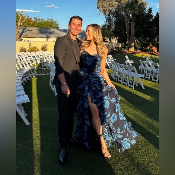 PatBo NIGHTFLOWER BUSTIER MAXI DRESS - Picture 6 of 16